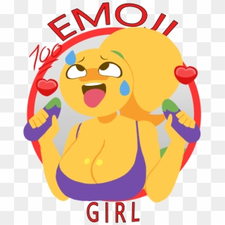 Eggplant Emoji Png Cropped Background - Emoji Girl Rule 34 Clipart