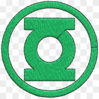 Matriz De Bordado S Mbolo Lanterna Verde - Simbolo Do Lanterna Verde Png Clipart