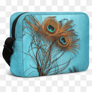 Dailyobjects 3 Peacock Feathers - Laptop Bag Clipart