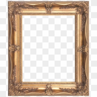 Rich, Ornate, Decorative Gold Readymade - Picture Frame Clipart