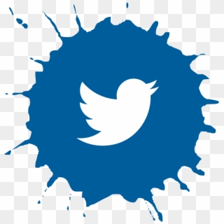 Twitter-logo - India Ink Blue Clipart