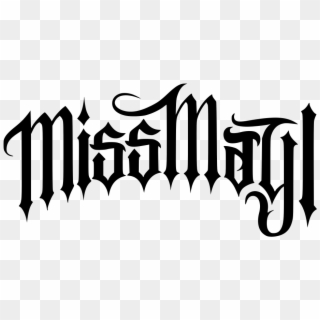 Blink 182 Logo Transparent - Miss May I Band Logo Clipart