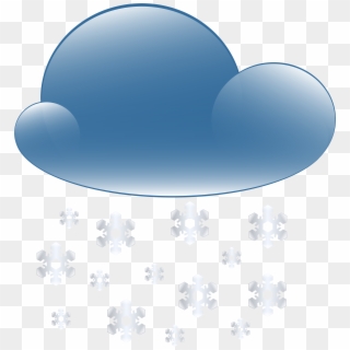 Snowy Cloud Weather Icon Png Clip Art Transparent Png
