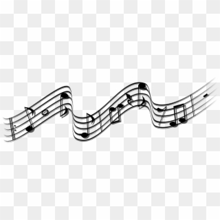 Perception Will Play A Powerful Role For Audience Members - Musical Note Wave Clipart