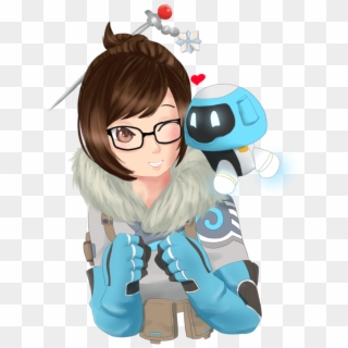 Picture Royalty Free Download Mei Drawing Tank Top - Mei Overwatch Png Clipart