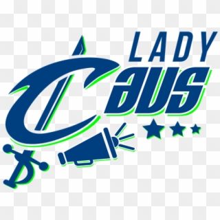 Lady Cavs Cheer - Graphic Design Clipart