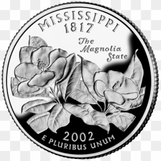 2002 Ms Proof - Mississippi State Quarter Clipart