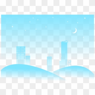 This Free Icons Png Design Of Night Cityscape Blue Clipart