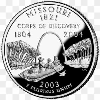 2003 Mo Proof - Missouri State Quarter Clipart