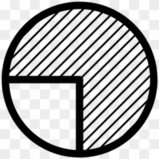 Chart Pie Three Quarters - Simbolo Mais Antigo Do Mundo Clipart