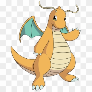 Pokemon Dragonite Is A Fictional Character Of Humans - Dragonite Render Clipart