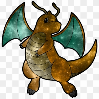 My Personal Favorite Photoshop Effect, Here Is A Cosmic - Pokemon Dragonite Clipart