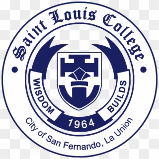 We Are Slc, And Together, We All March To Keep Aflame - Saint Louis College La Union Logo Clipart