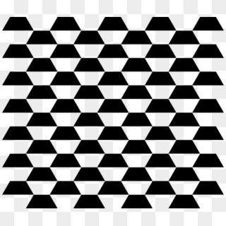 Properties Of An Isosceles Trapezoid - Tessellation 4 Sides Pattern Clipart