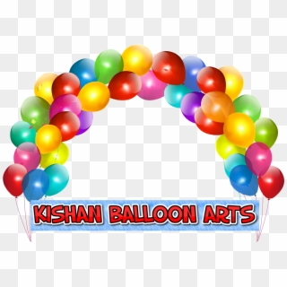 Kishan Balloon Arts - Birthday Balloons Png Clipart