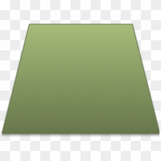 Green Clipart Trapezoid - Construction Paper - Png Download
