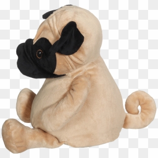 Embroider Buddy® Parker Pug Buddy - Stuffed Toy Clipart