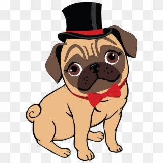 Logo Design By Borzoid For This Project - Logo Pug Png Clipart