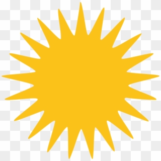 Sun Rays Images - Kurdish Symbol Clipart