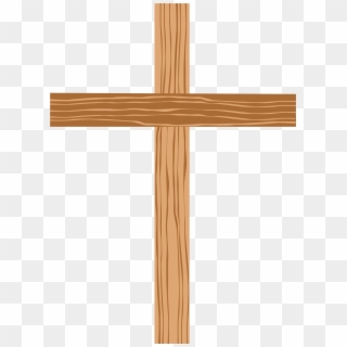 Christian Cross Png - Wooden Cross No Background Clipart