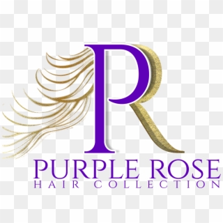 Purple Rose Hair Collection - Graphic Design Clipart