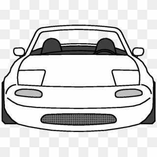 Miata Profile Icon - Race Car Clipart