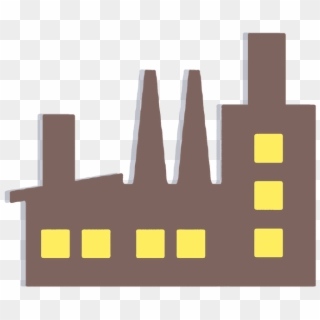 Factory Clipart Png - Vector Industry Png Icon Transparent Png