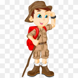 Camping - Hiker Clipart - Png Download