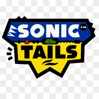 Sonic & Tails Logo 1 - Sonic & Tails Logo Clipart