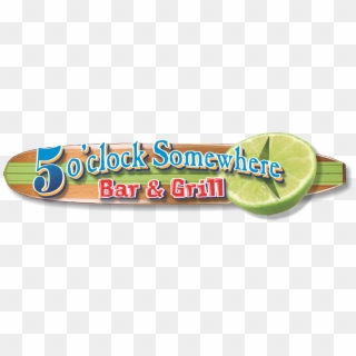 5 Oclock Somewhere Bar & Grill - Key Lime Clipart