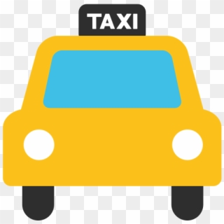 File - Emoji U1f696 - Svg - Taxi Emoji Clipart