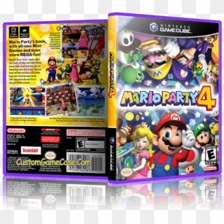 Mario Party 4 Front Cover - Mario Party 4 Gcn Clipart