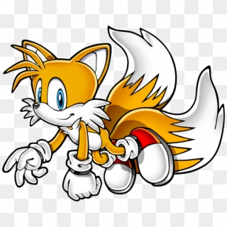 Sonic Art Assets Dvd - Tails Miles Prower Tail Clipart