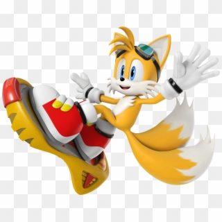 Tails Free Riders - Tails Miles Prower Sonic Riders Clipart