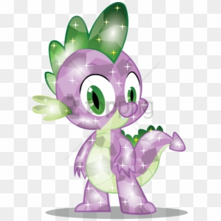 Free Png Download My Little Pony Crystal Spike Png - Spike Clipart