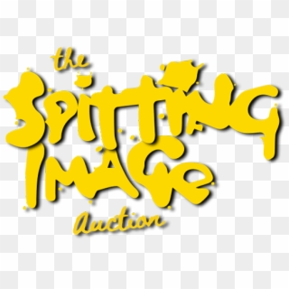 Spitting Image Puppet Auction - Calligraphy Clipart
