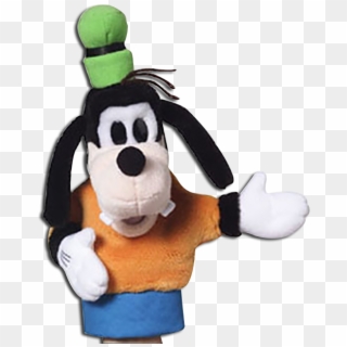 Disney's Plush Goofy Hand Puppet - Mickey Mouse Puppet Png Clipart