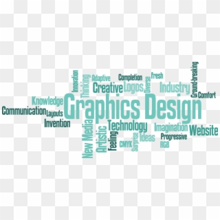 Graphic Design Words Apple Creative Graphic Design - Words Graphic Clipart