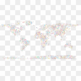 World Map Globe Border - Music World Map Background Clipart