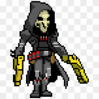 Reaper From Overwatch - Overwatch Reaper Pixel Spray Clipart
