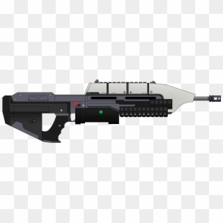 Ma5a Assault Rifle - Halo Gauss Assault Rifle Clipart