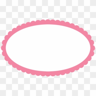 Oval Clipart Pink - Sweet Frames Png Transparent Png