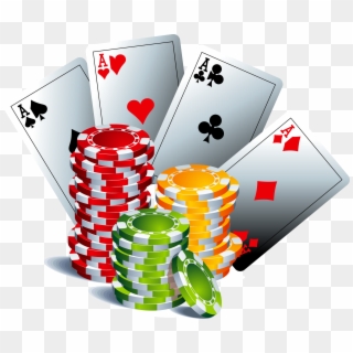 Casino Token Craps Roulette - Poker Cards And Chips Png Clipart