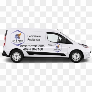 Air & Aero Truck, Orlando Certified Ac Repair Company, - Ford Transit Connect Side Clipart