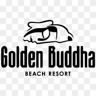 Golden - Buddha - Logo - Black Format=1500w Clipart
