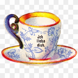 Belle Epoque Tea Cup No - Coffee Cup Clipart