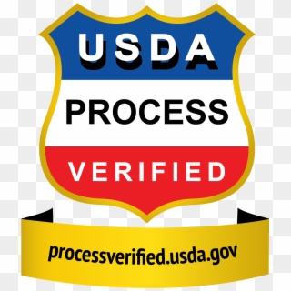 Grade Shields For Beef Products - Usda Process Verified Program Shield Clipart