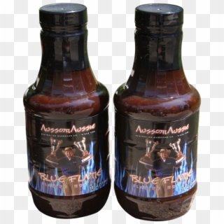 Our Original Xxxtreme Hot Bbq Sauce Called Blue Flame - Bottle Clipart