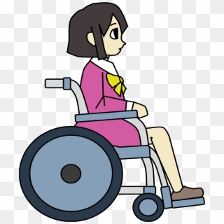 1867 X 2400 5 - Girl In Wheelchair Clipart - Png Download