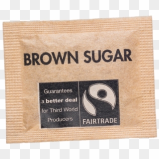 Fairtrade Brown Sugar Sachets - Sachet Sugar Png Clipart